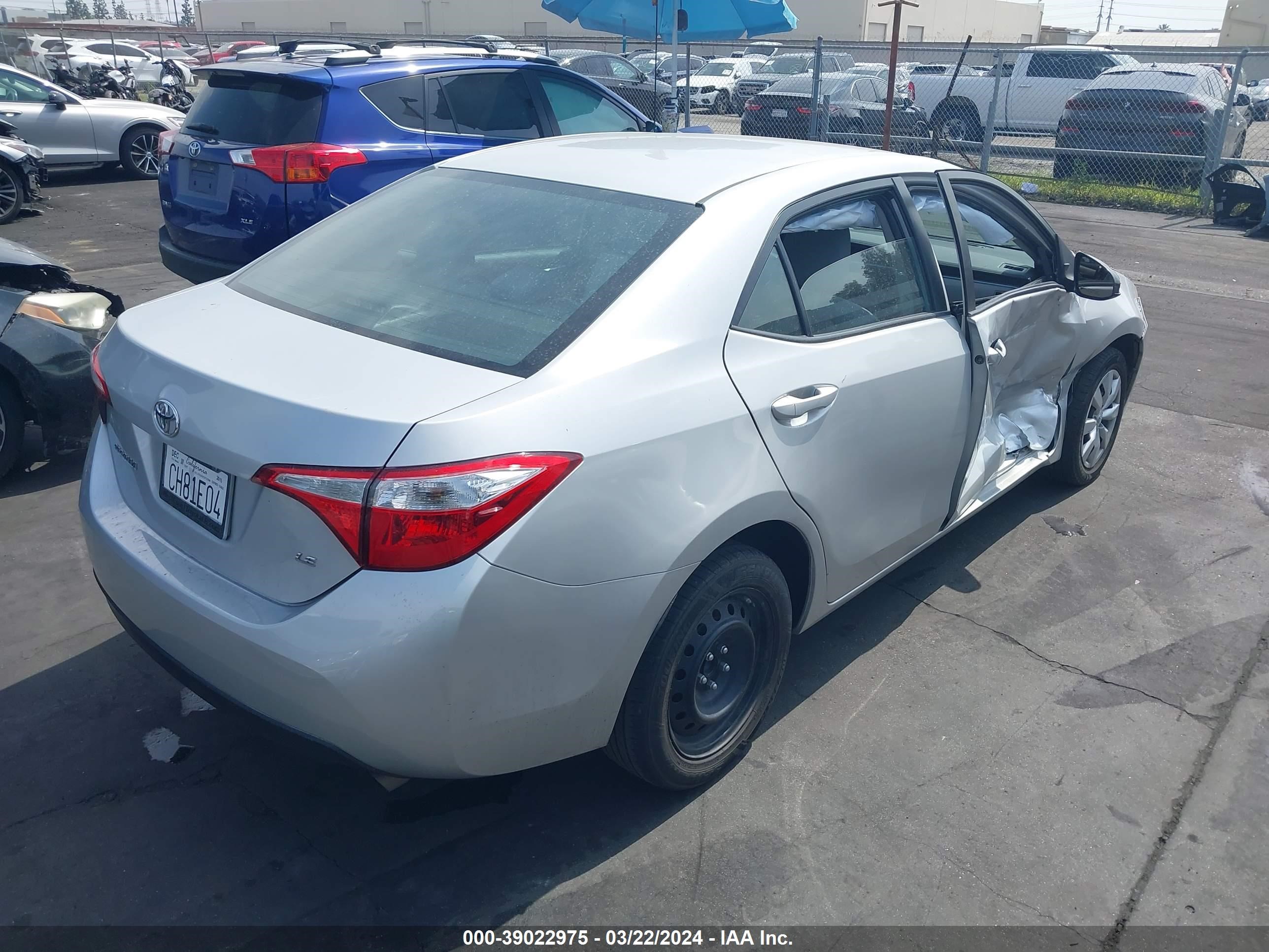 Photo 3 VIN: 5YFBURHE2FP267849 - TOYOTA COROLLA 