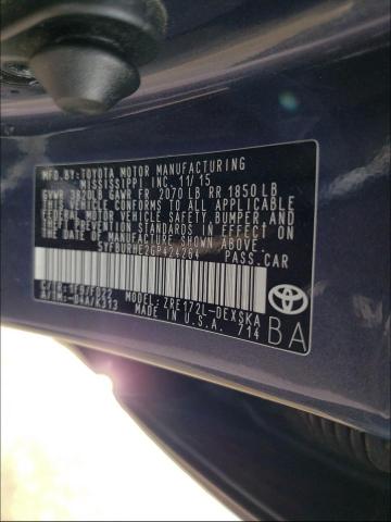 Photo 9 VIN: 5YFBURHE2GP424264 - TOYOTA COROLLA 