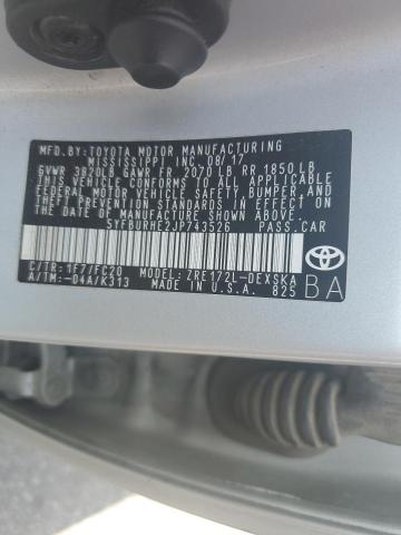 Photo 12 VIN: 5YFBURHE2JP743526 - TOYOTA COROLLA 