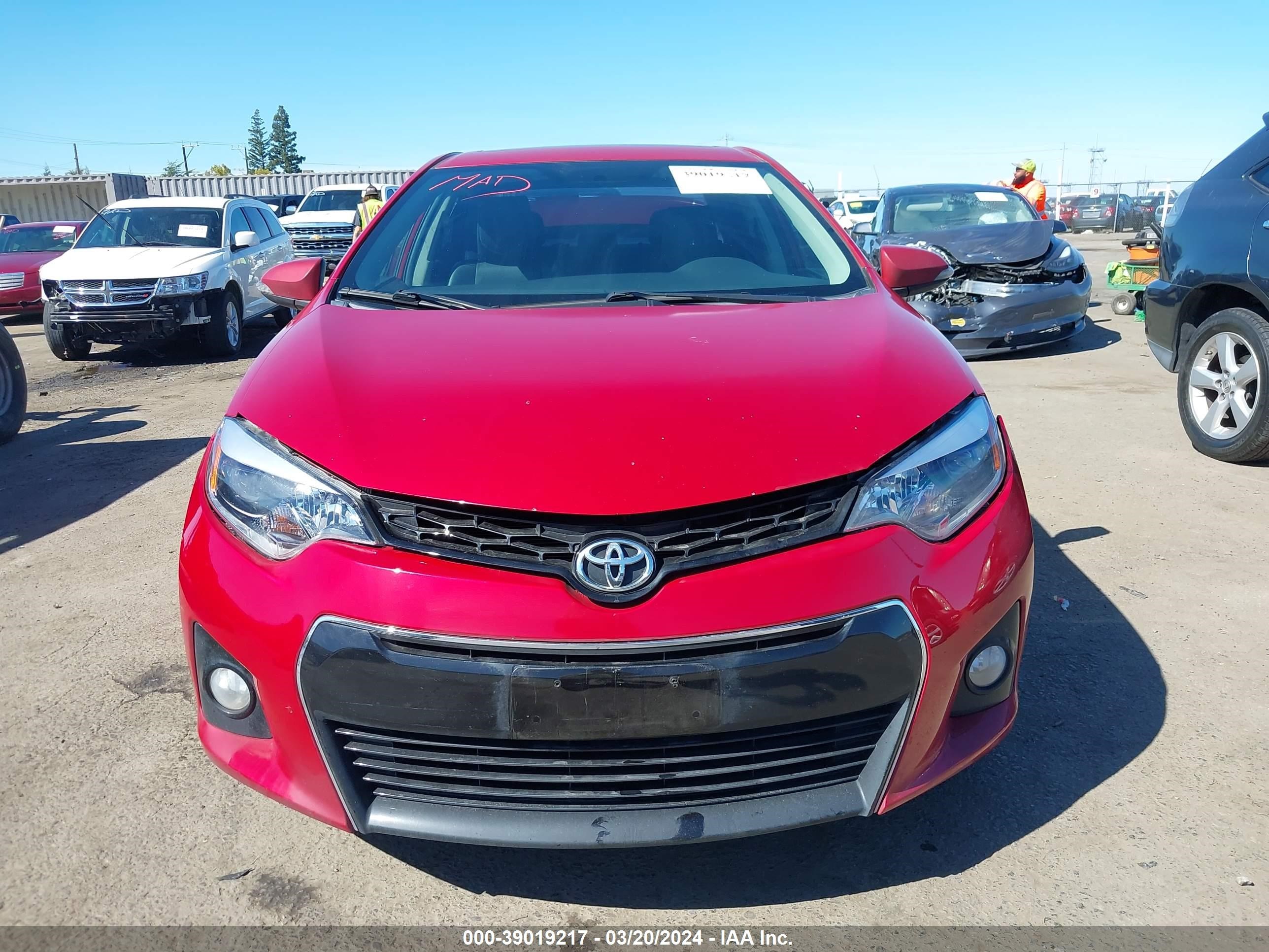 Photo 11 VIN: 5YFBURHE3EP107266 - TOYOTA COROLLA 