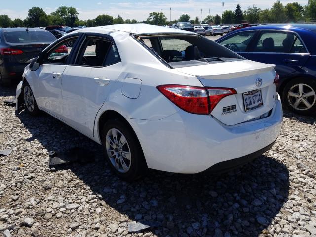 Photo 2 VIN: 5YFBURHE3GP487003 - TOYOTA COROLLA L 