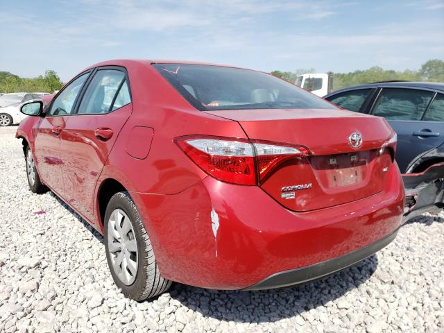 Photo 2 VIN: 5YFBURHE3GP489673 - TOYOTA COROLLA L 