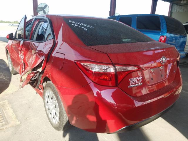 Photo 2 VIN: 5YFBURHE3HP662965 - TOYOTA COROLLA L 