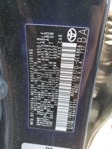 Photo 11 VIN: 5YFBURHE3KP883487 - TOYOTA COROLLA L 