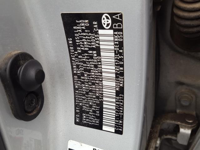 Photo 9 VIN: 5YFBURHE4EP166410 - TOYOTA COROLLA L 