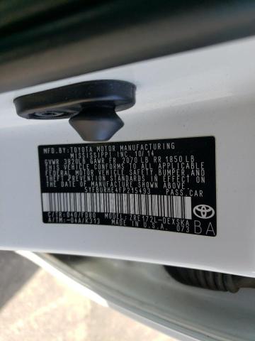 Photo 11 VIN: 5YFBURHE4FP215493 - TOYOTA COROLLA 