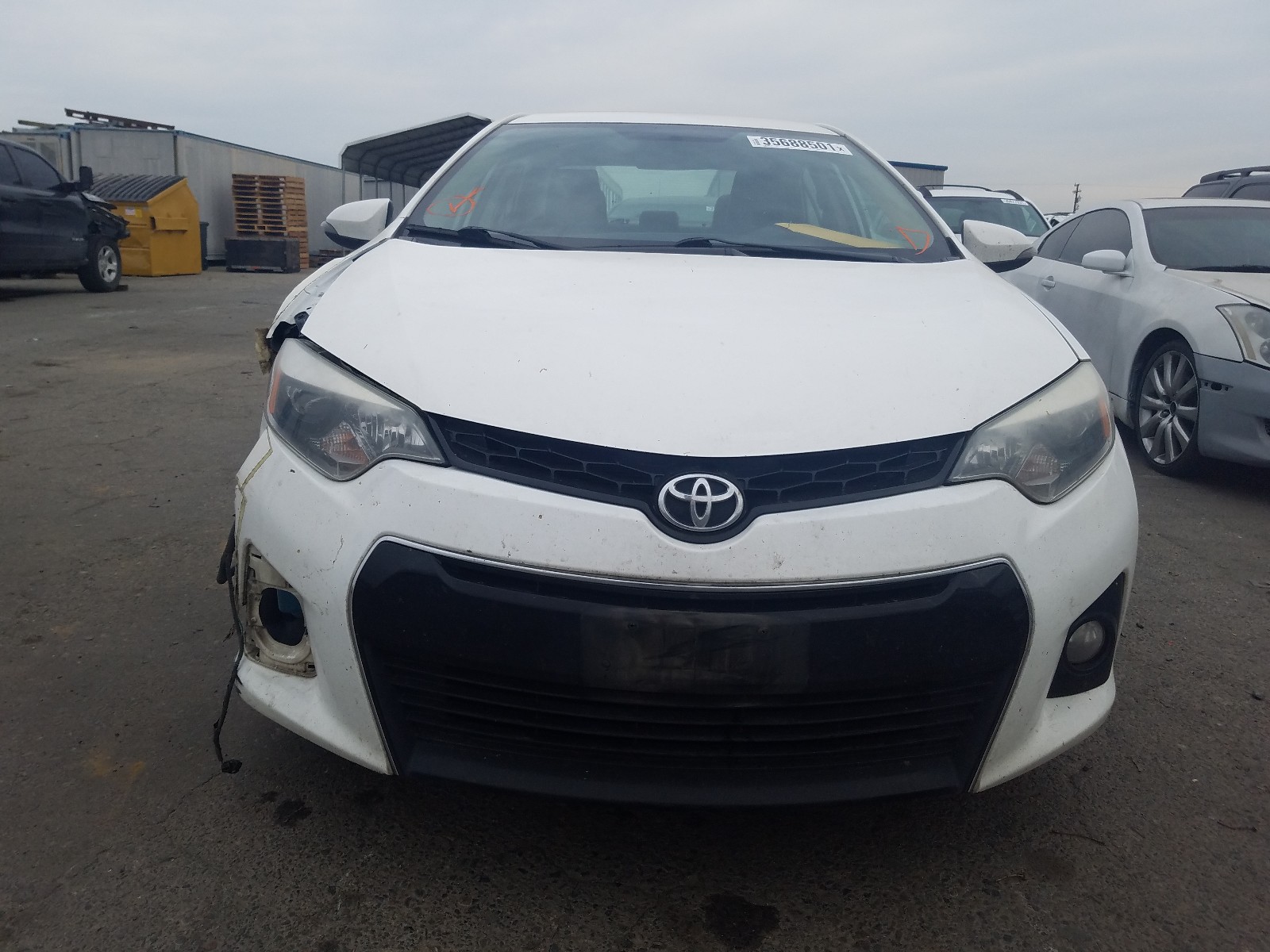 Photo 8 VIN: 5YFBURHE4FP244718 - TOYOTA COROLLA L 