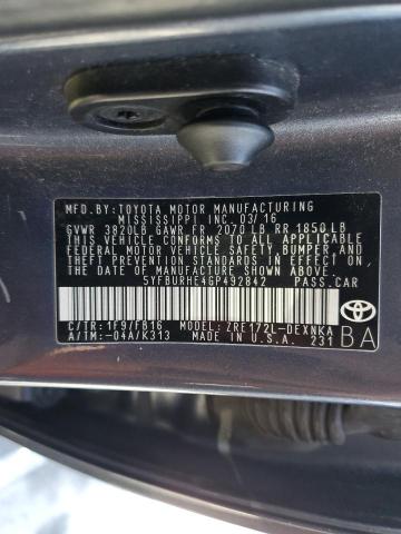 Photo 11 VIN: 5YFBURHE4GP492842 - TOYOTA COROLLA 