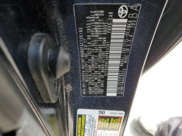 Photo 11 VIN: 5YFBURHE4HP663381 - TOYOTA COROLLA 