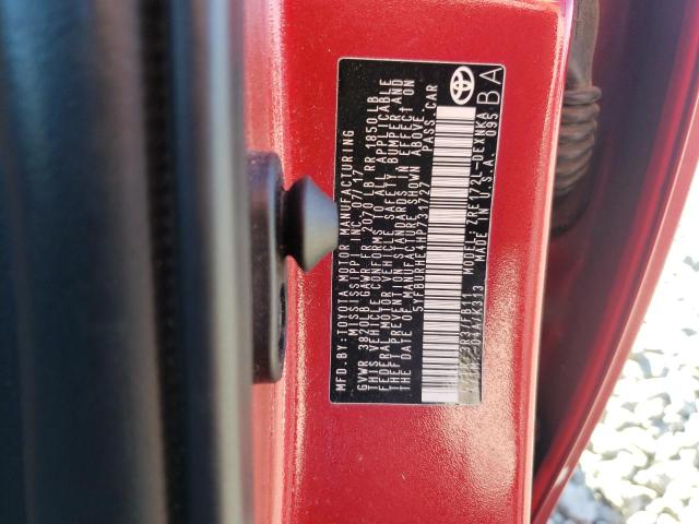 Photo 9 VIN: 5YFBURHE4HP731727 - TOYOTA COROLLA L 