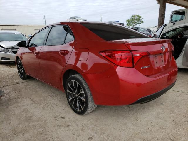 Photo 2 VIN: 5YFBURHE4KP928629 - TOYOTA COROLLA L 