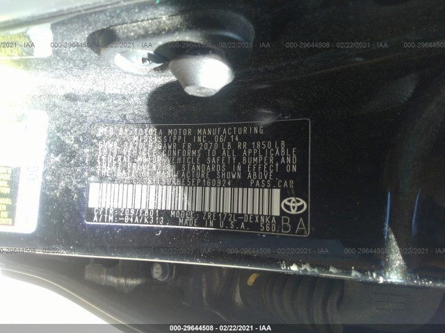 Photo 8 VIN: 5YFBURHE5EP160924 - TOYOTA COROLLA 