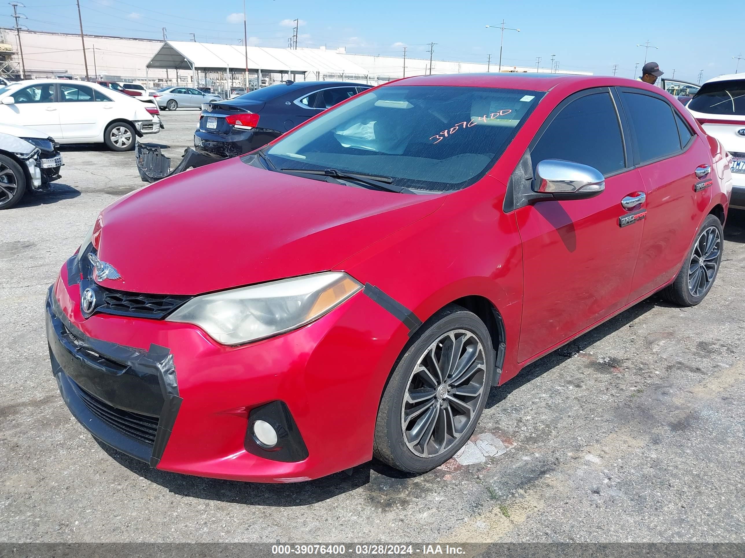 Photo 1 VIN: 5YFBURHE5FP260720 - TOYOTA COROLLA 