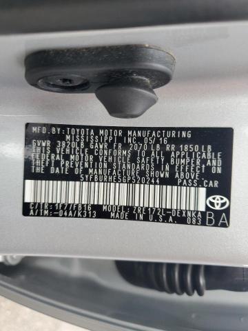 Photo 11 VIN: 5YFBURHE5GP520244 - TOYOTA COROLLA 