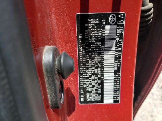 Photo 12 VIN: 5YFBURHE5GP568939 - TOYOTA COROLLA 