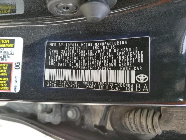 Photo 11 VIN: 5YFBURHE6FP308984 - TOYOTA COROLLA 