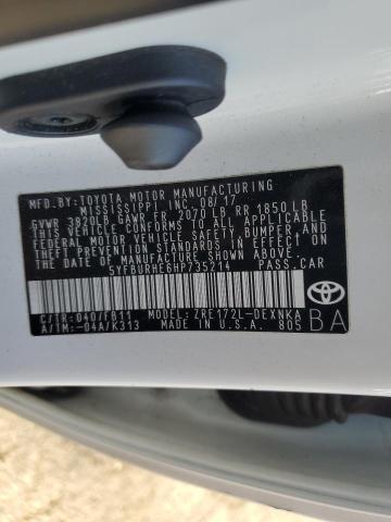 Photo 11 VIN: 5YFBURHE6HP735214 - TOYOTA COROLLA L 