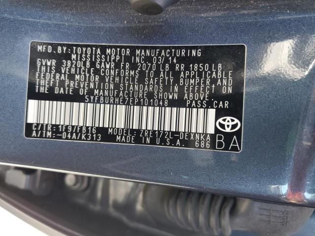 Photo 11 VIN: 5YFBURHE7EP101048 - TOYOTA COROLLA 