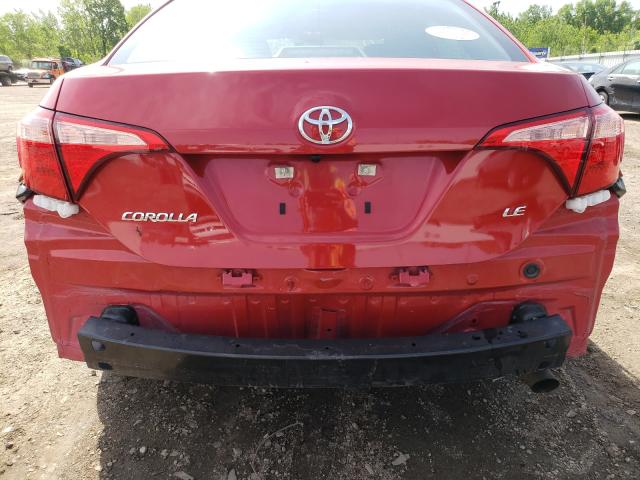 Photo 8 VIN: 5YFBURHE7KP877496 - TOYOTA COROLLA L 