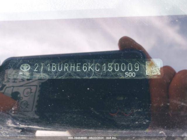 Photo 8 VIN: 5YFBURHE7KP899448 - TOYOTA COROLLA 