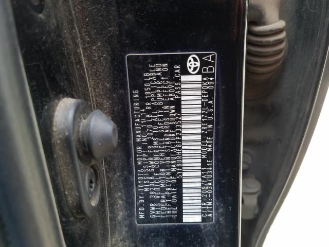 Photo 9 VIN: 5YFBURHE8FP233527 - TOYOTA COROLLA L 