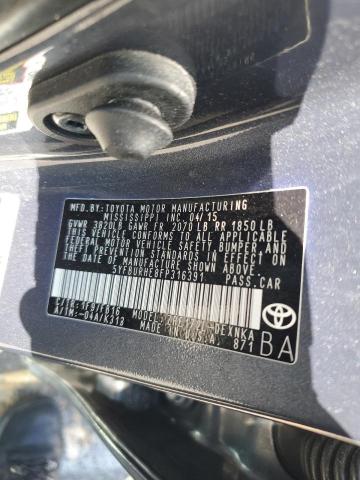 Photo 11 VIN: 5YFBURHE8FP316391 - TOYOTA COROLLA 