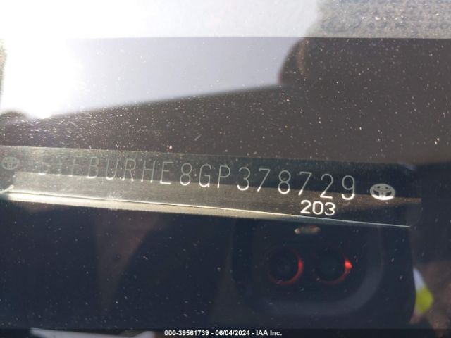 Photo 8 VIN: 5YFBURHE8GP378729 - TOYOTA COROLLA 