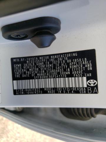 Photo 9 VIN: 5YFBURHE8GP541170 - TOYOTA COROLLA L 