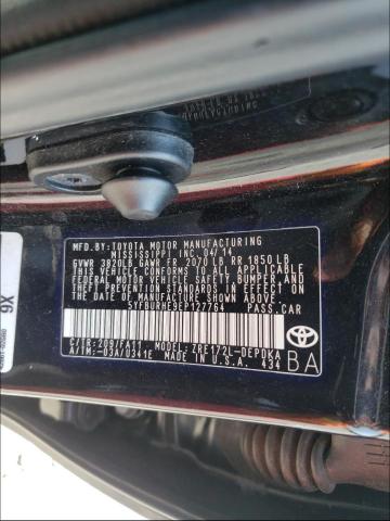 Photo 9 VIN: 5YFBURHE9EP127764 - TOYOTA COROLLA L 