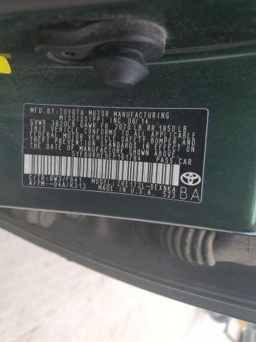 Photo 11 VIN: 5YFBURHE9EP161784 - TOYOTA COROLLA L 