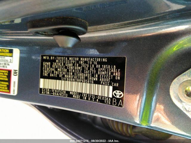 Photo 8 VIN: 5YFBURHE9HP605816 - TOYOTA COROLLA 