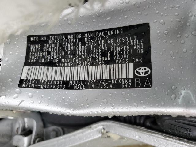 Photo 11 VIN: 5YFBURHE9JP812065 - TOYOTA COROLLA L 