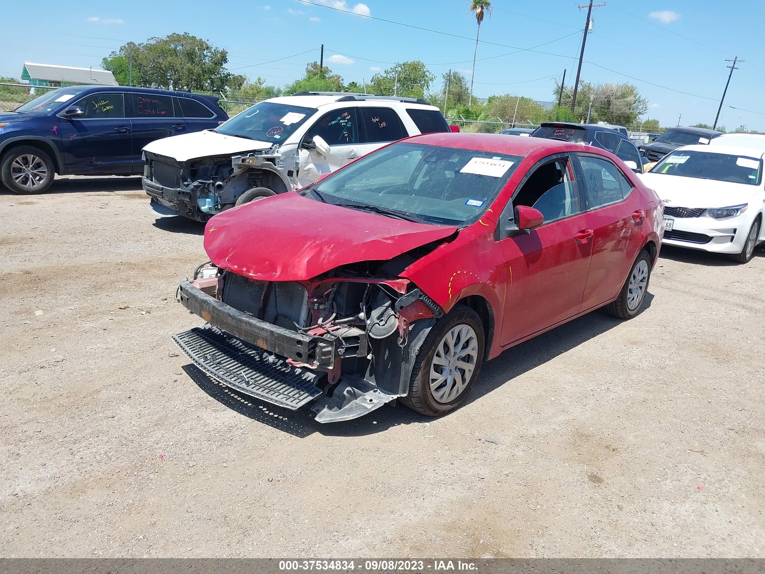 Photo 1 VIN: 5YFBURHE9KP930280 - TOYOTA COROLLA 