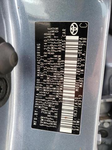 Photo 11 VIN: 5YFDPMAE5NP287119 - TOYOTA COROLLA L 