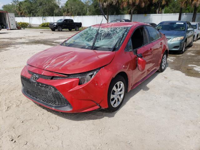 Photo 1 VIN: 5YFEPMAE0MP155016 - TOYOTA COROLLA LE 