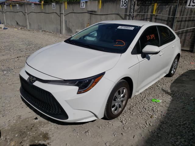 Photo 1 VIN: 5YFEPMAE0MP155226 - TOYOTA COROLLA LE 