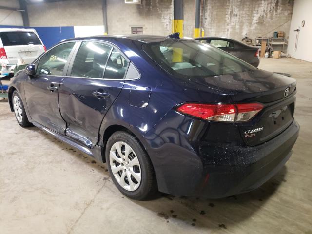 Photo 2 VIN: 5YFEPMAE0MP163987 - TOYOTA COROLLA LE 