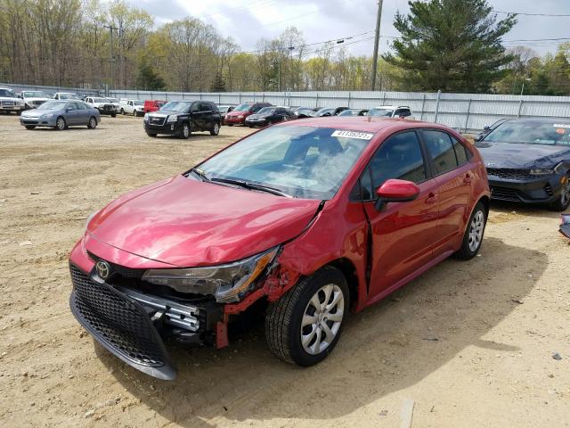 Photo 1 VIN: 5YFEPMAE0MP171507 - TOYOTA COROLLA LE 