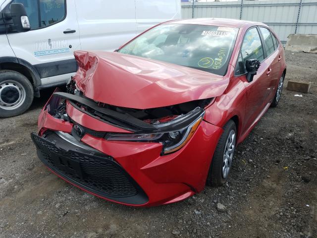 Photo 1 VIN: 5YFEPMAE0MP216767 - TOYOTA COROLLA LE 