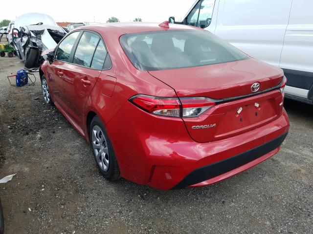 Photo 2 VIN: 5YFEPMAE0MP216767 - TOYOTA COROLLA LE 