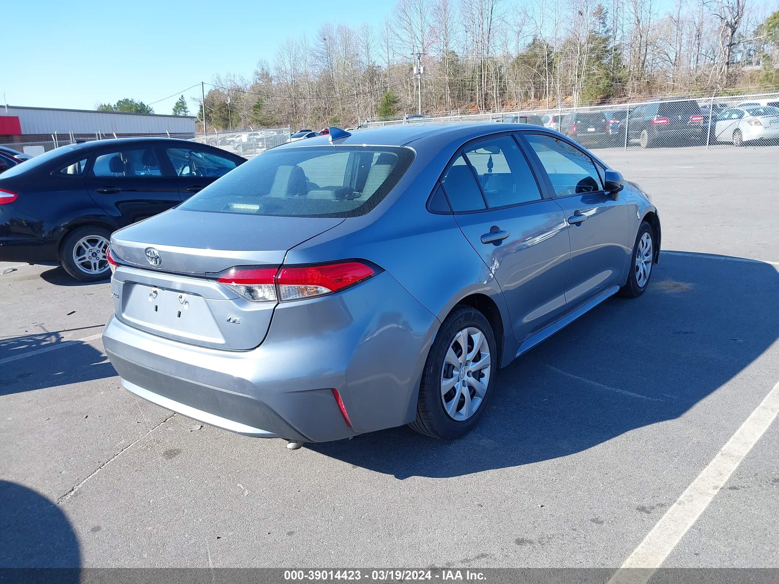 Photo 3 VIN: 5YFEPMAE0MP230314 - TOYOTA COROLLA 