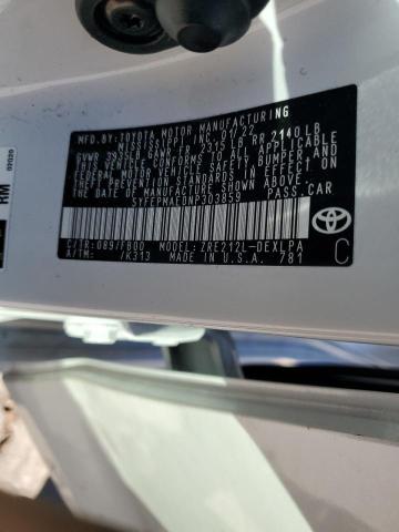 Photo 11 VIN: 5YFEPMAE0NP303859 - TOYOTA COROLLA LE 