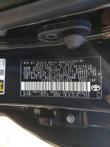 Photo 9 VIN: 5YFEPMAE0NP344816 - TOYOTA COROLLA LE 