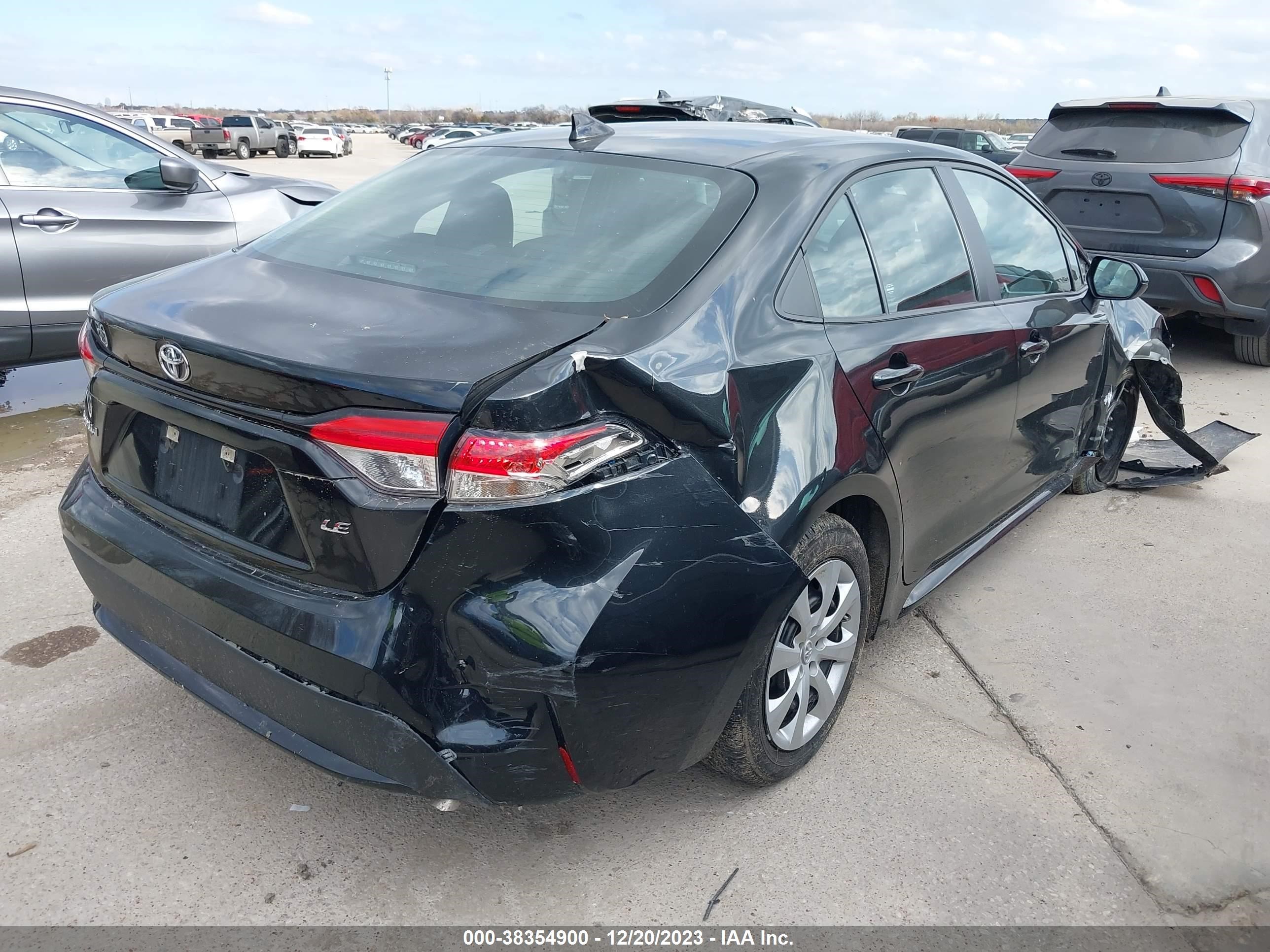 Photo 3 VIN: 5YFEPMAE0NP355850 - TOYOTA COROLLA 