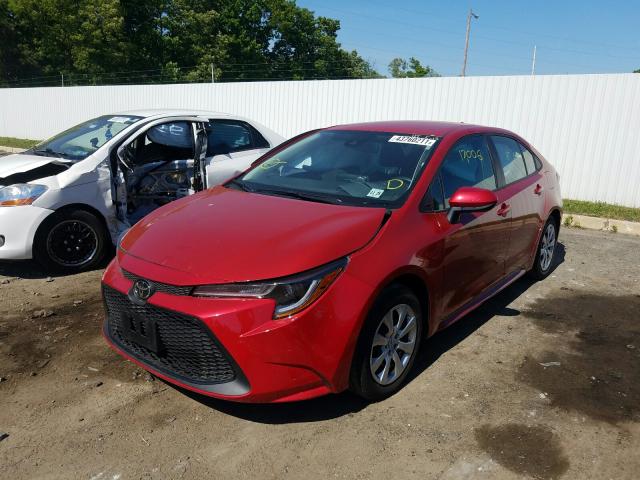 Photo 1 VIN: 5YFEPMAE1MP186792 - TOYOTA COROLLA LE 