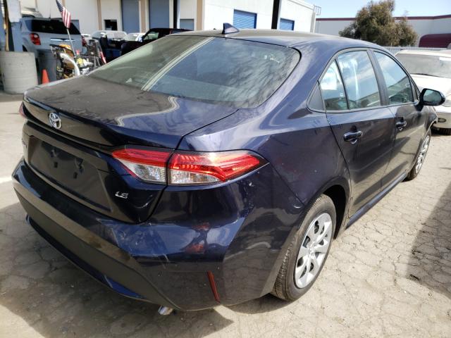 Photo 3 VIN: 5YFEPMAE1MP222772 - TOYOTA COROLLA LE 