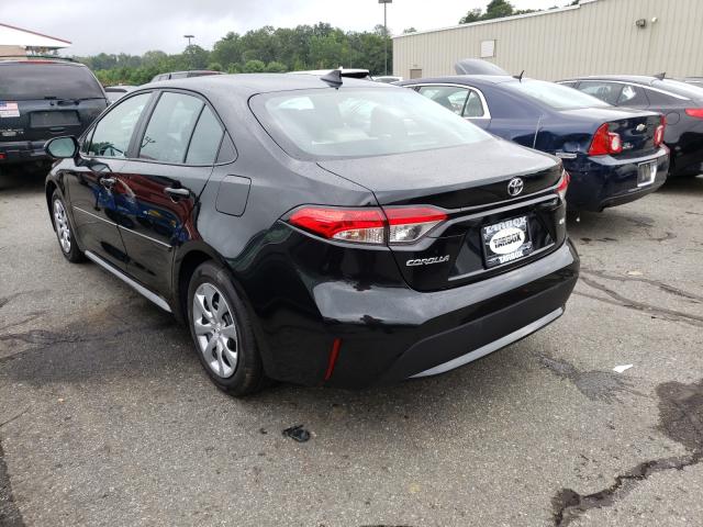 Photo 2 VIN: 5YFEPMAE1MP257327 - TOYOTA COROLLA LE 