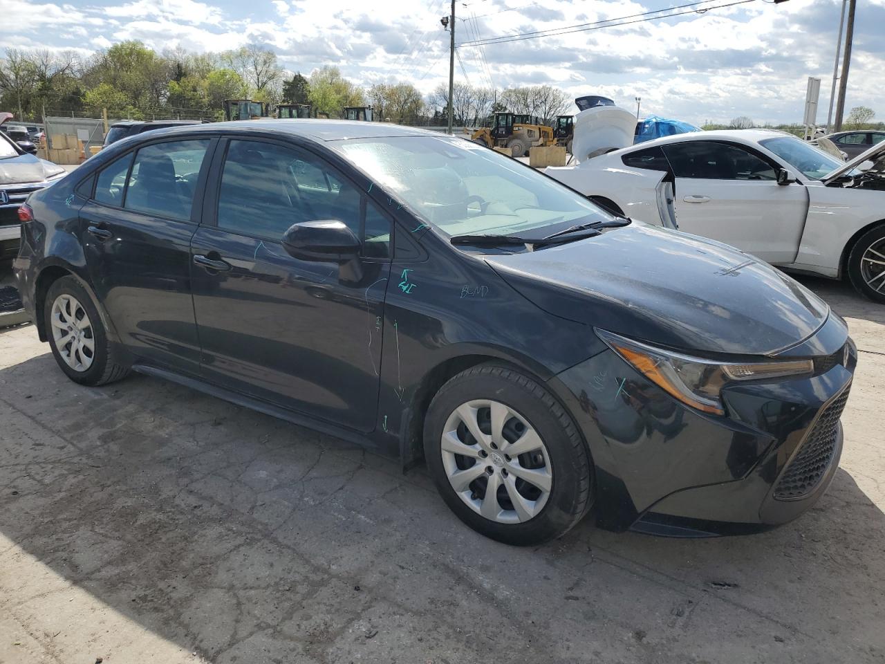 Photo 3 VIN: 5YFEPMAE2MP160833 - TOYOTA COROLLA 