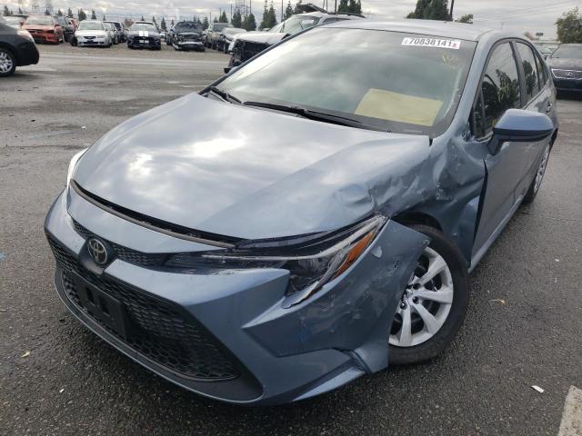 Photo 1 VIN: 5YFEPMAE2MP225227 - TOYOTA COROLLA LE 