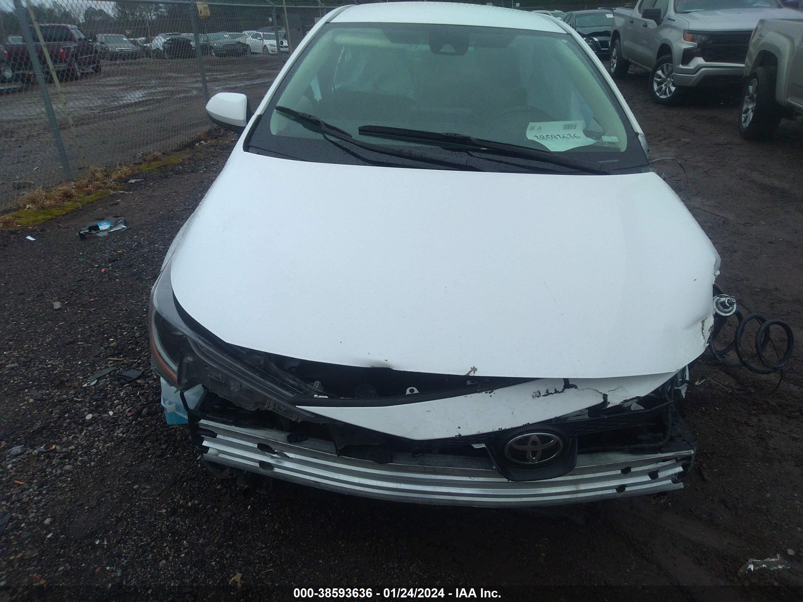 Photo 10 VIN: 5YFEPMAE2NP294467 - TOYOTA COROLLA 